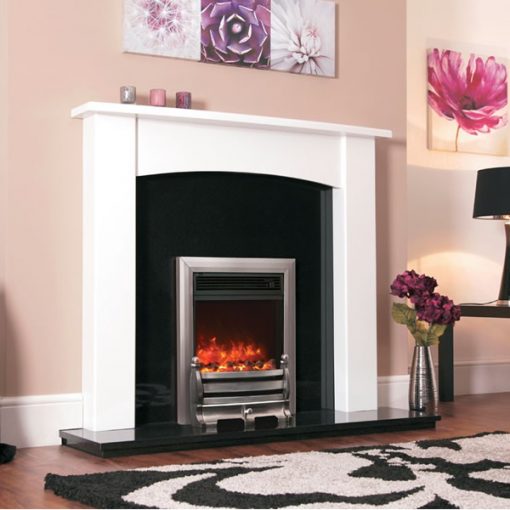 Electiflame Daisy Silver electric fire