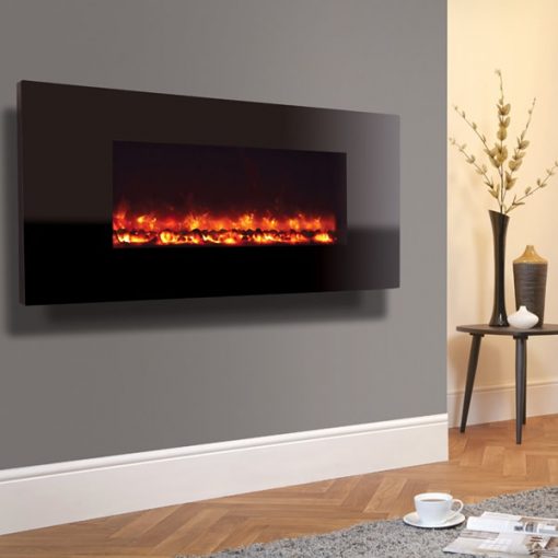 Electriflame Piano Black electric fire