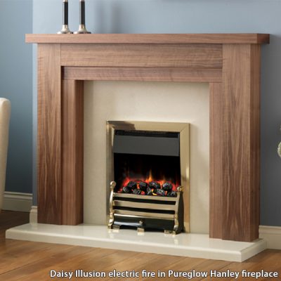 Pureglow Daisy Electric Inset Electric Fire